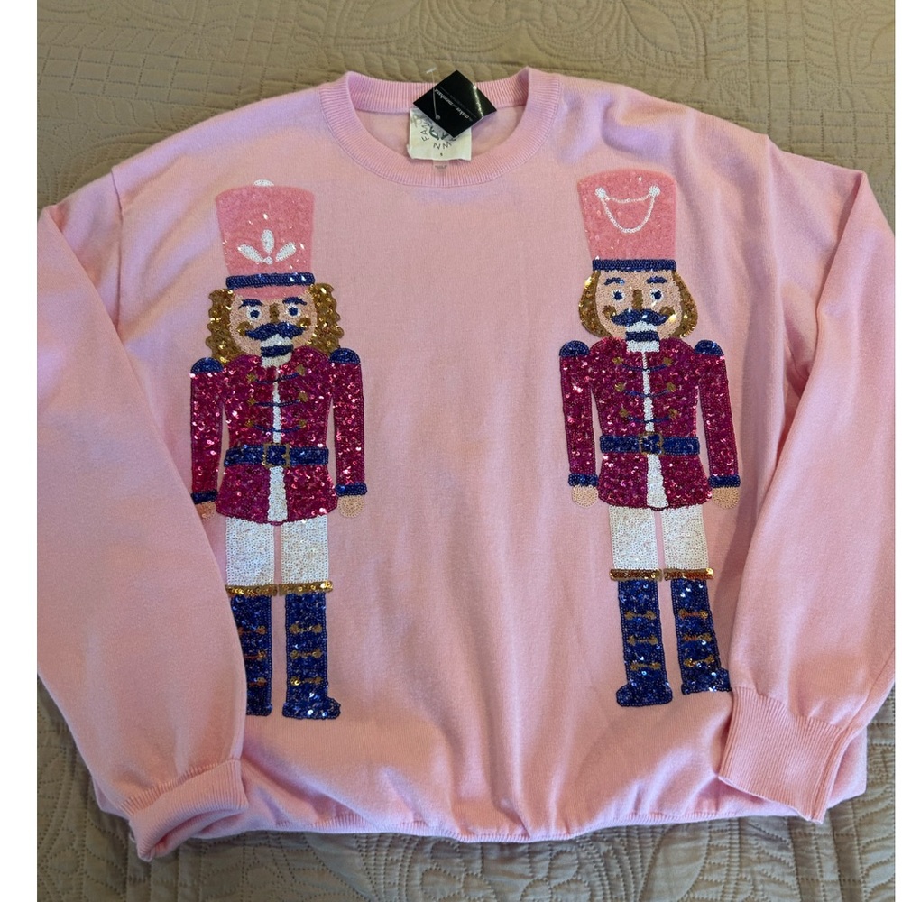 Nutcracker Christmas sweater Pink - Picture 2 of 6